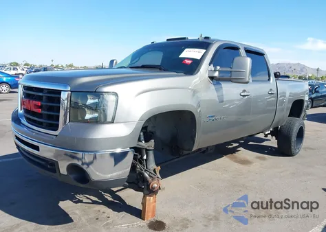 2007 GMC Sierra 2500Hd Slt from USA, damaged, VIN 1GTHK23617F503813
